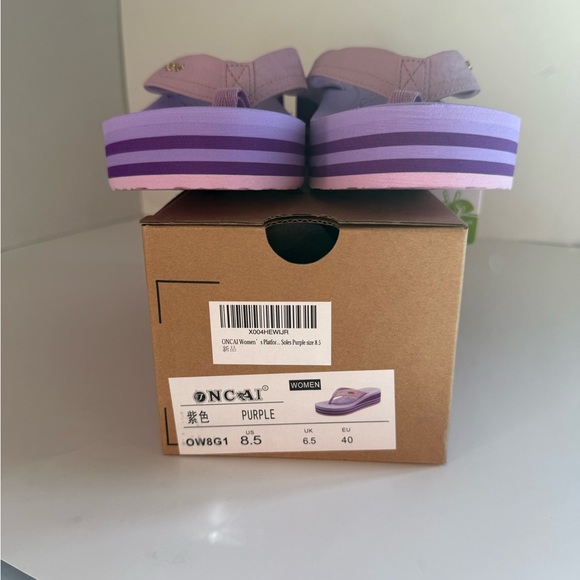 Oncai Shoes - ONCAI Women's Lavender Platform Sandals